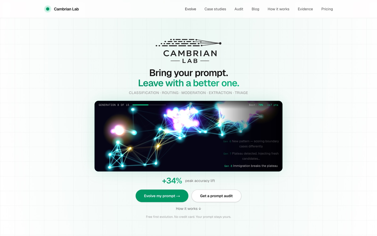 Cambrian Lab home page